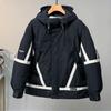 Plus Size 4XL-11XL Fashion Men's Parkas Winter Oversize Outerwears Hooded Waterproof Casual Loose Thick Warm Winter Jacket