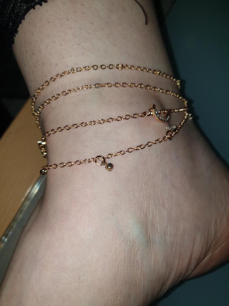 Inateannal Boho Layered Turquoise Anklet Sexy Multi-couches Gland Cheville Bracelet Été Plage Pieds Nus Sandales Pied Chaîne Bijoux pour Femmes et Filles