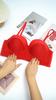 European and American Style Women Underwear Top Sexy Lingerie Gathering Push-Up Bra Teen Girls' Brassiere