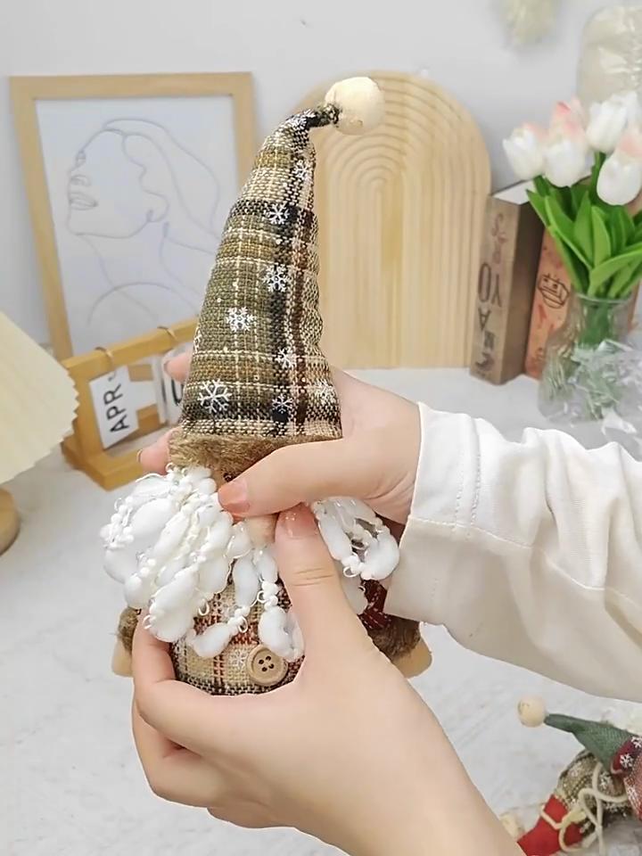 Santa Claus Doll Chirstmas Decorations Home Decor Table Elk Doll Christmas Ornaments Xmas Navidad Gifts Happy New Year