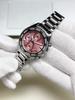 Elegant Ladies Watches Chronograph Dials Fashion Business Quartz Watch for Women Stainless Steel Band