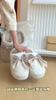 Cute Butterfly Cotton Slippers for Autumn and Winter, Women's Warm Indoor Home, Thick Soled Woolen Slippers