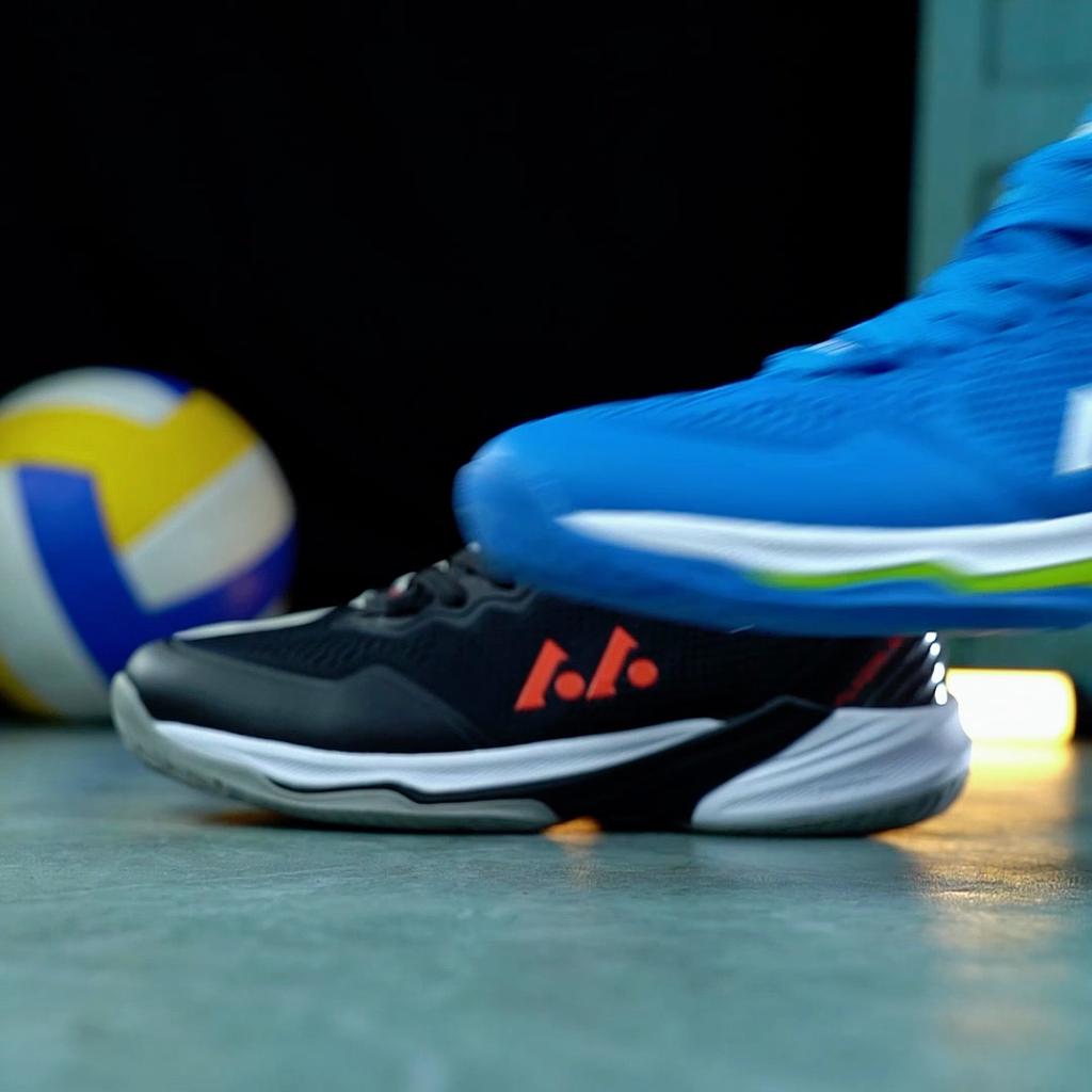 36-46 Párové Plus Size Tlumící protiskluzové prodyšné tenisové boty Volejbalové sportovní boty Badmintonové tréninkové boty