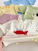 Kids Cartoon Patch T Shirt 3D Elephant Print Summer Short Sleeve Top Boys Girls Lightweight Base Shirt