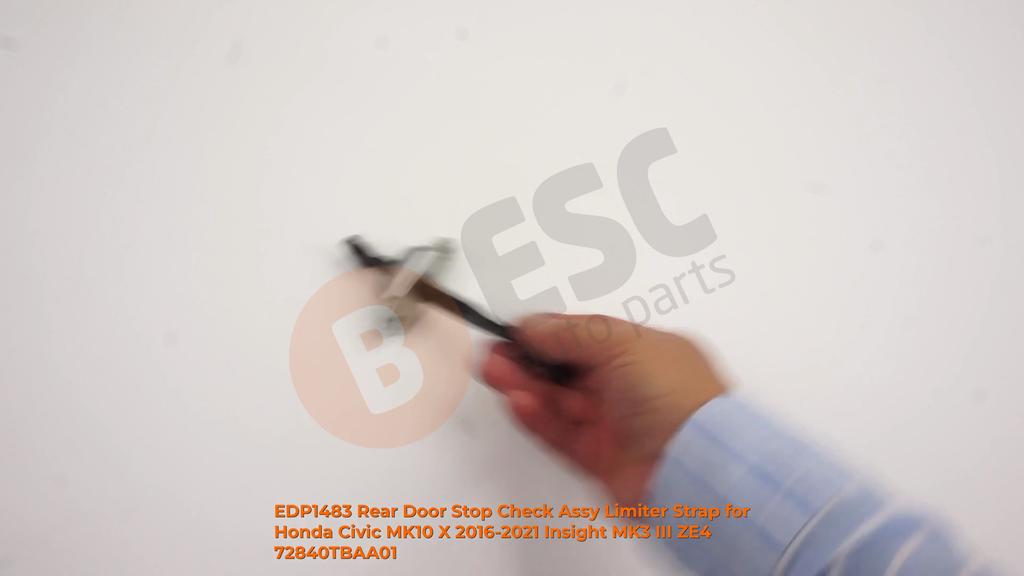 EDP1483 Limitator de ușă spate pentru Honda Civic MK10 X 2016-2021 Insight MK3 III ZE4 72840TBAA01