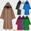 Hooded Jedi Warrior Cloak Cape Robe Costume Cosplay Halloween Party
