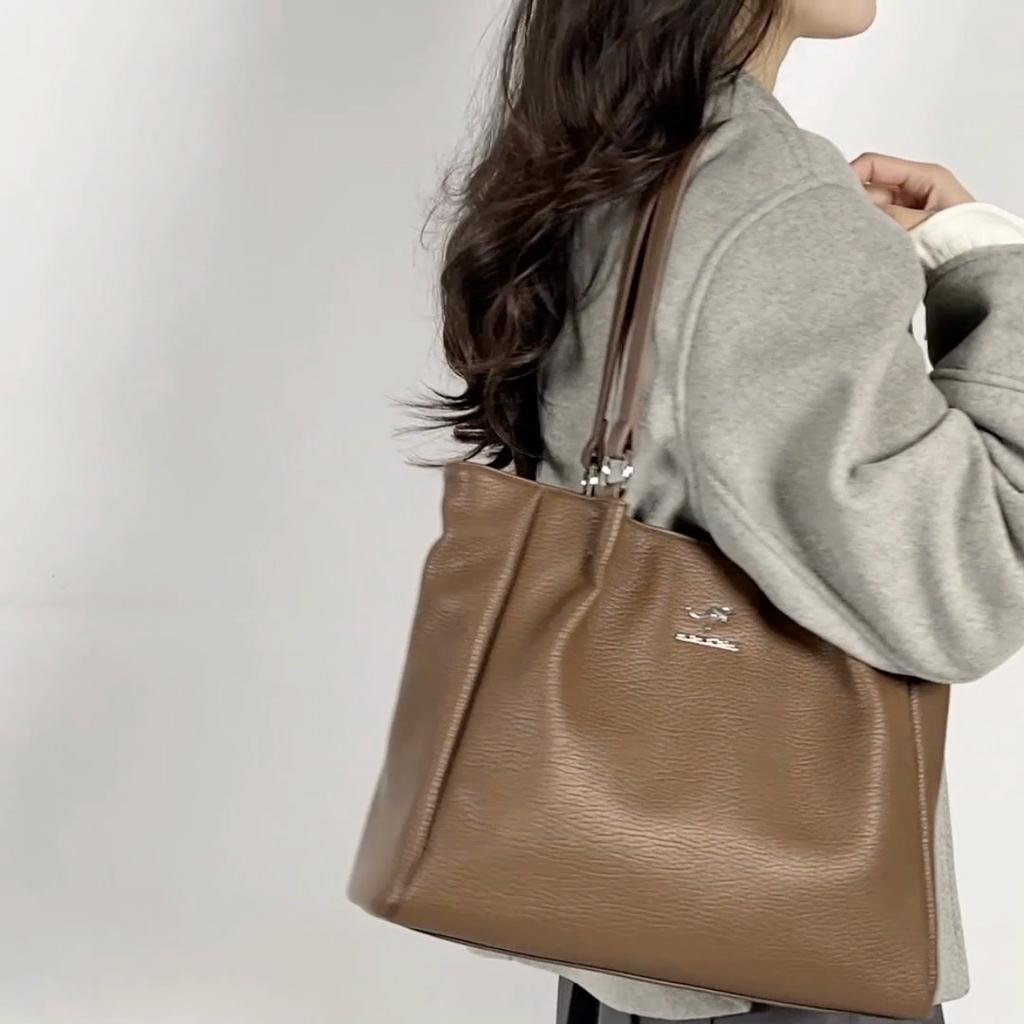 Handbag Large Capacity Commuter Women's Shoulder Bag PU Tote Bag