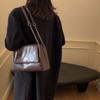 Commuting Large Capacity Shoulder Bag Women's Retro Underarm Bag Travel Tote Bag