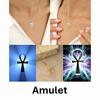 14K Gold Plated Pendant Necklace Ancient Egypt Egyptian Ankh Eternal Life Cross Eye Horus Key Life Amulet Talisman Protect Health Jewelry Charming