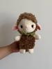 Cartoon Style Sheep Stuffed Toy With Comfortable Filling For Kids Bedroom
