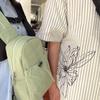 Solid Color Multifunctional Backpack Women's Lightweight Chest Bag