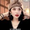 Women's Hat Stewardess Hat Beret Easiest for Matchretroheattechelegantspring Fall Hat