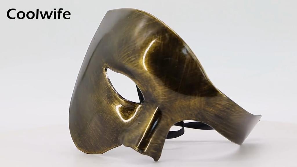 Carnival Half Face Ghost Mask Phantom Mask Halloween Costume