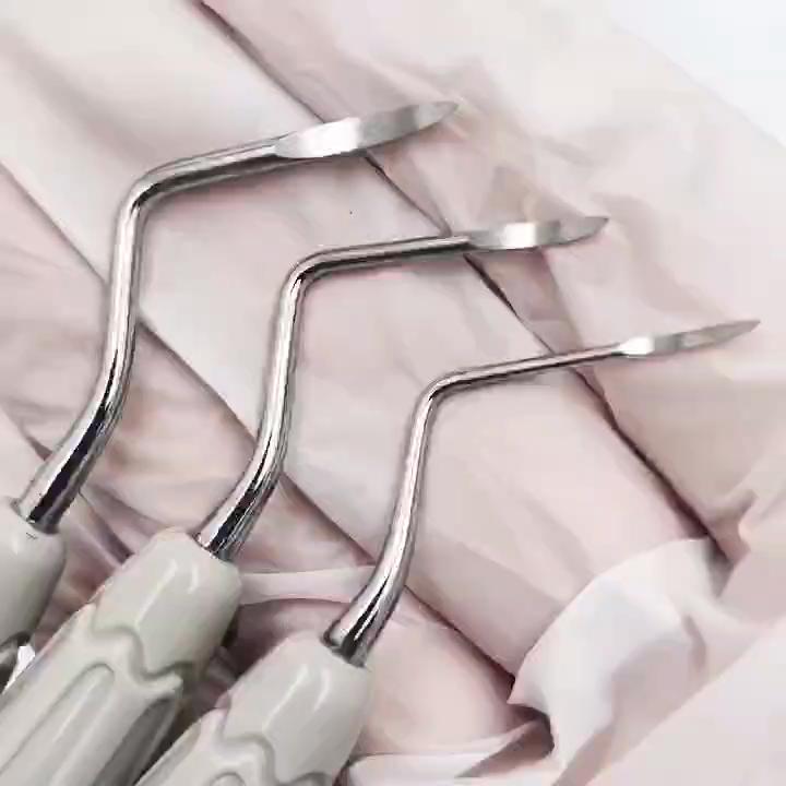 1 Piece Silicon Handle Dental Elevator Root Tip Pick Tool Dental Instrument Efficient Sharp Tip