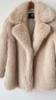 Eco-friendly fox fur jacket loose furry clothes winter women's clothing medium and long artificial fur coat