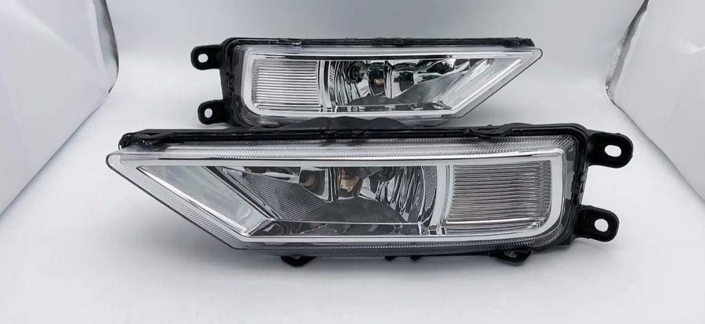 Car Front Bumper Fog Light Fog Lamp Halogen Bulbs For Volkswagen VW Tiguan 2017 2018 2019 2020 2021