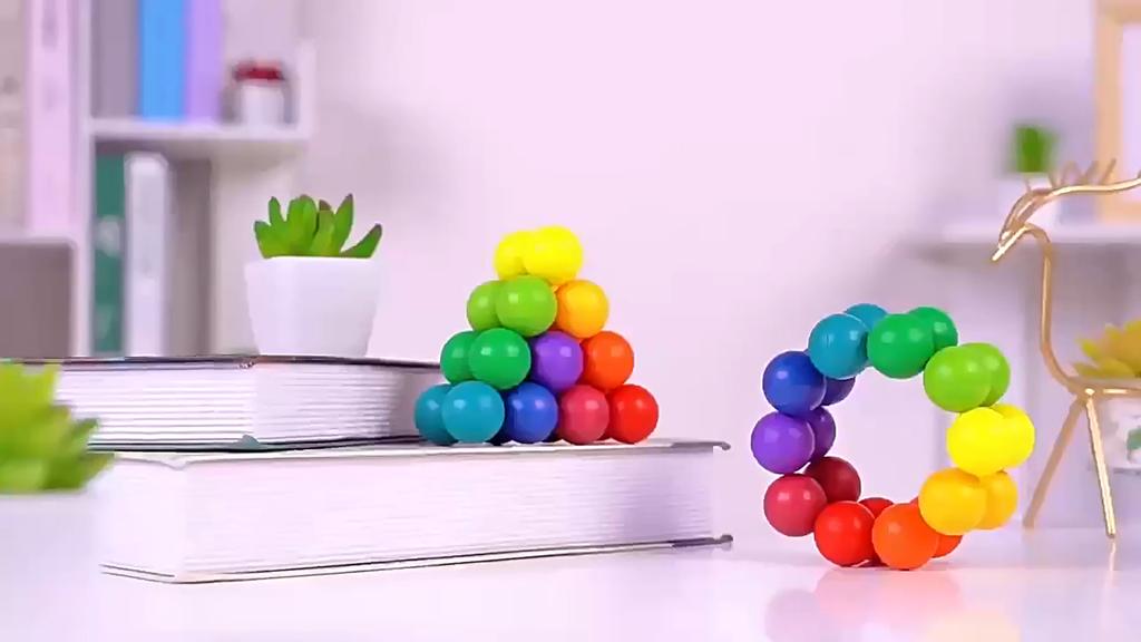 Sensory Fidget Toys - 3D Rotating Educational Balls For Stress & Anxietyelief, Creative Learning Activities