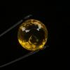 Brillanter Gelber Saphir ZERTIFIZierter Loser Edelstein 6,05 Karat Natürlicher Runder Schliff. SU-1000