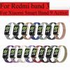 Xiaomi Smart Band 9 Active İçin Milan Kordon Metal Koruyucu Kılıf Tampon Manyetik Halka Bileklik Redmi band 3Watch İçin