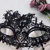 Black Lace Masque Sexy Hollow Half Face Masque Breathable Party Masque Venetian Costumes for Masquerade Cosplay Carnival