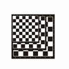 Portable Plastic International Checkers Folding Board Chess Game for Party Family Activities