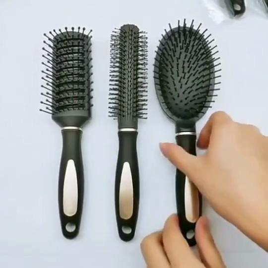 Curly Hair Massage Comb with Air Cushion & Inner Buckle - Styling Roller Comb for Men and Women