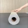 Thickened Faux Grille Self-Adhesive Fluted Panel Wallpaper Waterproof MoistureProof Home Accent Wall Renovation Sticker