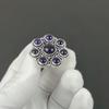 Natural Amethyst Gemstone Handmade 925 Sterling Silver Ring - Bohemian Jewelry Ring - Handmade Boho Jewelry for Women & Men, Women Gifts