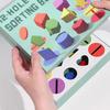 Wooden Shape Sorting Box Educational Toy For Kids With Bright Colors And Cognitive Development