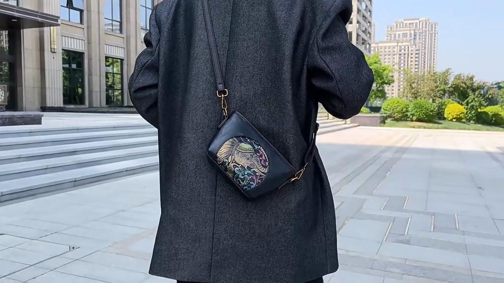 Soft Leather Mom'S Small Clutch Bag Women'S 2025 New Fashion Korean Edition Simple One Shoulder Bag Ladies Crossbody Handbag