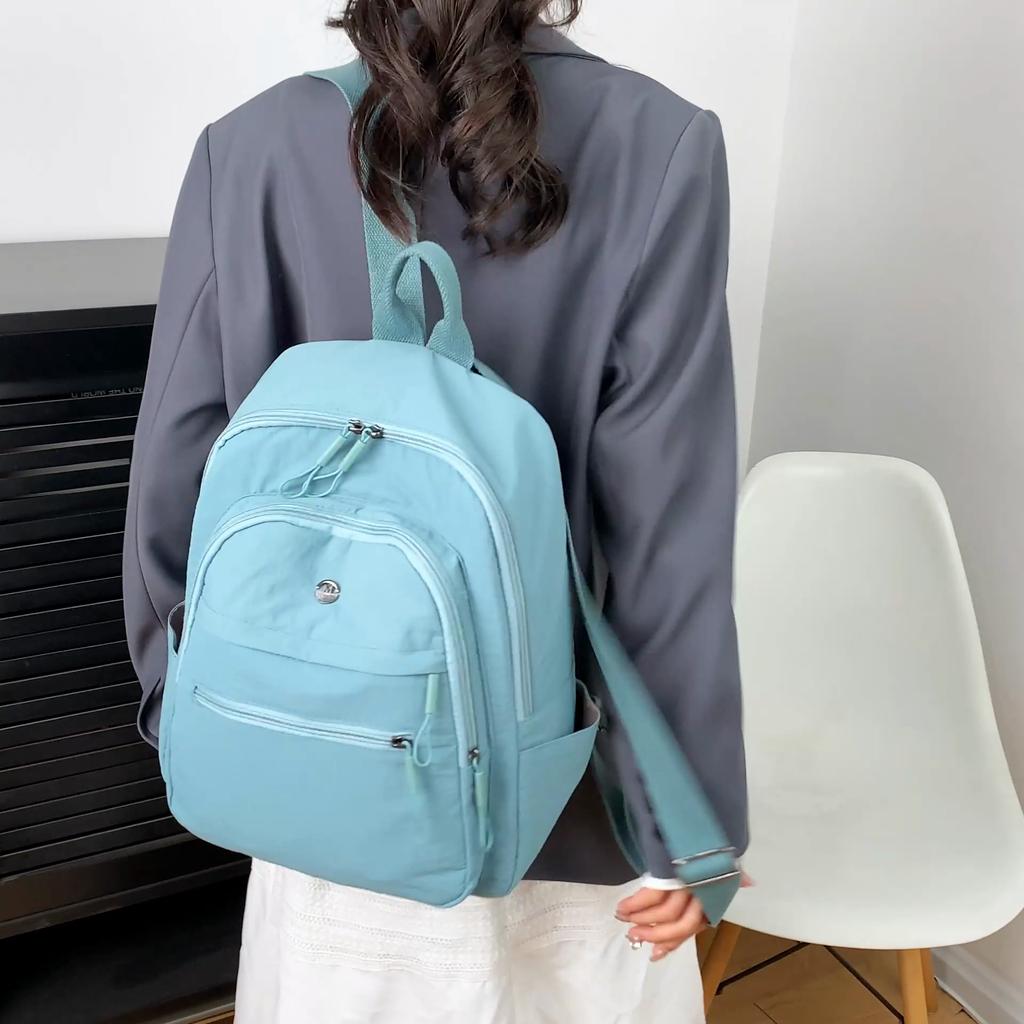 Women's Backpack Lightweight Large Capacity Nylon Backpack Travel Bag