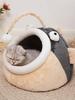 Cat litter winter warm kitten pet litter closed cat house four seasons universal cat house pet supplies kennel