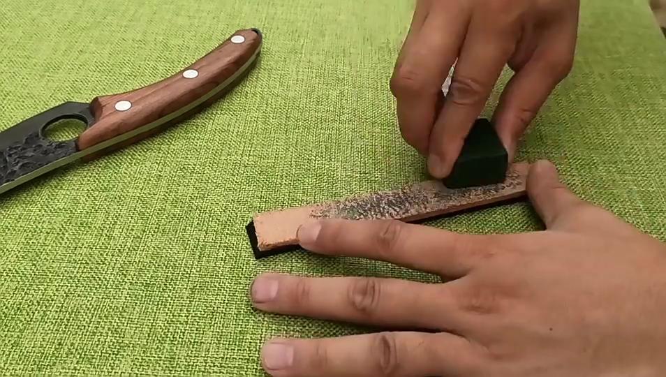 Manual Shaver Sharpening Board Double Size PU Leather Razor Straight Strop Belt Knife Sharpener