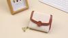 Damen-Dreifach-Portemonnaie PU-Leder Diebstahlschutz Reißverschluss Münzfach Großer Kartenhalter Clutch-Geldbörse