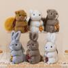 Plush Bunny Toy Collectors Edition With Polyester Material For Kids Gift Decor