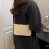 Womens Spring Grass Weaving Crossbody Bag With Polyester Lining For Street Style