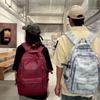 Graffiti Print Student Schoolbag Unisex Large Capacity Travel Backpack