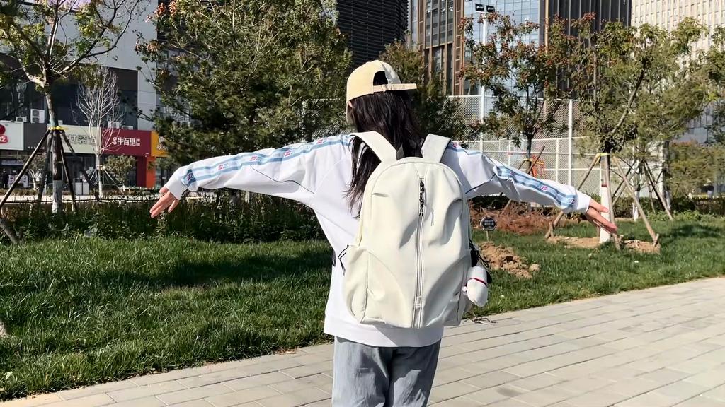 Cinemore New fashion trend shoulder bag travel bag large capacity computer backpack high school college students leisure backpacks