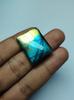 Double Color Flashy Natural Labradorite Cabochon Gemstone, 50.95 Carat, 28x22x8 MM Size.