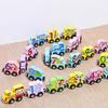 Wooden Magnetic Number Letter Lion Toy For Toddler Educational Play And Early Learning