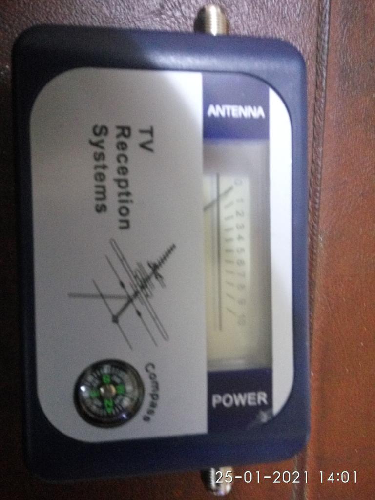 PUNTATORE MISURATORE DI Campo Segnale Antenna Digitale Terrestre Finder