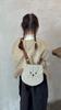 Child Canvas Bear Crossbody Bag With Reinforced Stitching For Kids Daily Use
