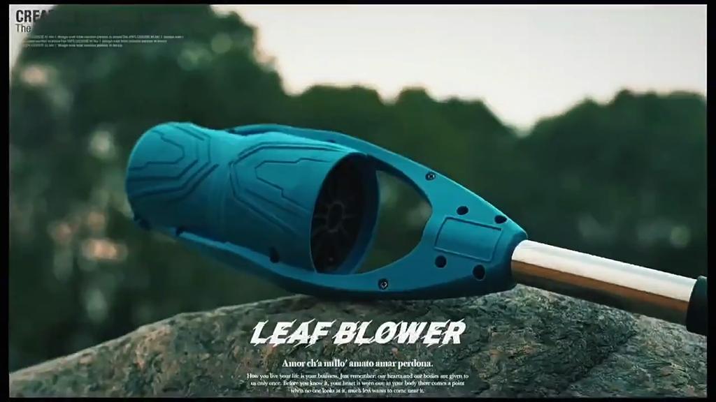 Rechargeable Cordless Lithium-Ion Blower – Foldable, High-Power Electric Tool for Leaf Blowing, Snow Clearing, and Dust Removal