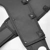39.5cm  Fixed Blade  Sickle Sheath Curved Blade Sleeve Black Belt Nylon Bag Oxford Pouch  Hunting Knife Sheath and Hay Knife