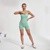Women Yoga Jumpsuit Bodysuit Muay Thai Boxing Pilates Exercise Training Fitness Workout Sportwear Set Gym Quick Dry