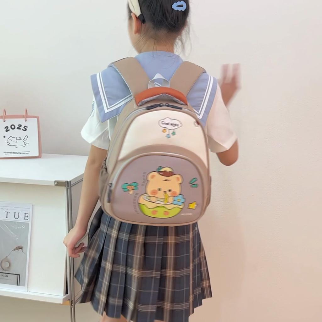 Cartoon Kindergarten Children's Schoolbag For Boys And Girls Lightweight Backpack
