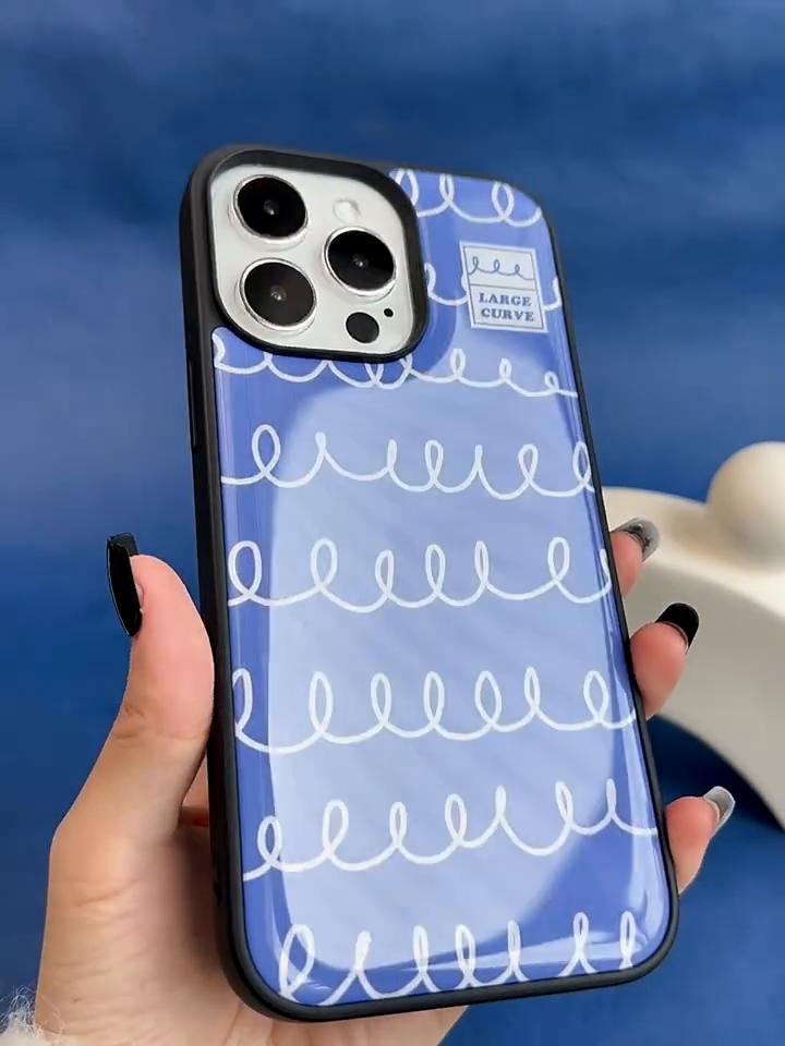 iPhone Resin Case Full Protection Sturdy and Wear-resistant Bright Colours Suitable for Huawei Mate60 Pro Creative Lines