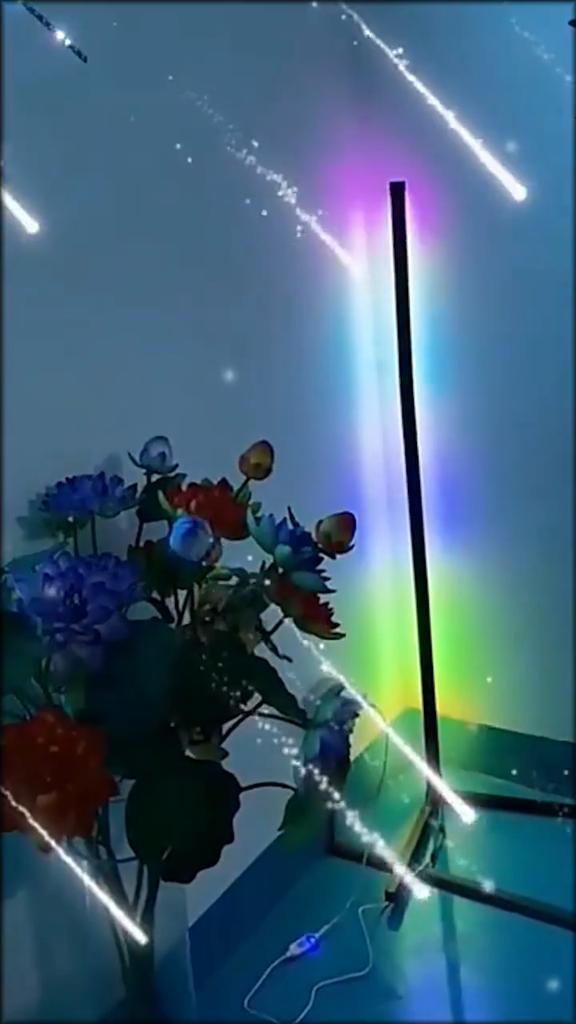 Neoglint Smart LED rohová lampa RGB Atmosphere Stojací lampa Odnímatelné rohové světlo APP Control Remote