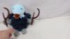 New Slay The Spire Silent Plush Toy 20cm Blue Bird Plush Doll with Sickle Weapon, Cute Game Character Stuffed Animal Collectible for Fans Kids Gift