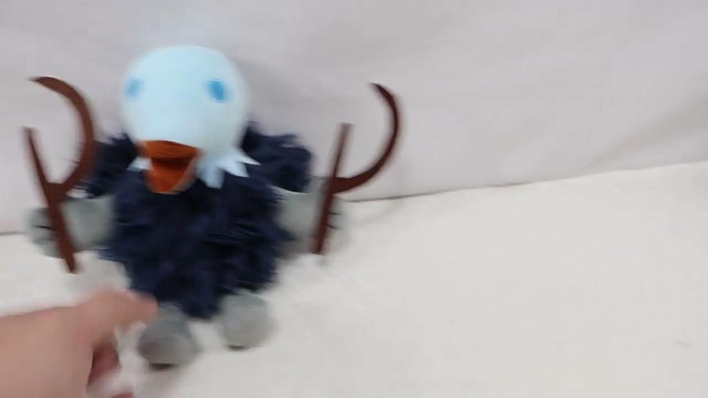 New Slay The Spire Silent Plush Toy 20cm Blue Bird Plush Doll with Sickle Weapon, Cute Game Character Stuffed Animal Collectible for Fans Kids Gift